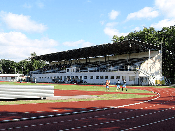 Stadion u Červených domků, home stadium of Hodonín