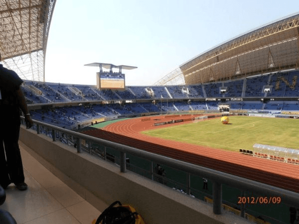 Levy Mwanawasa Stadium, home stadium of ZESCO United