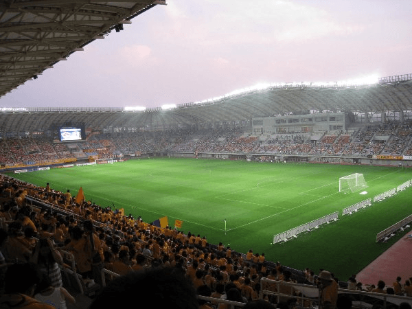 Yurtec Stadium Sendai, home stadium of Vegalta Sendai