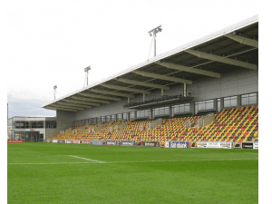 Rodney Parade, home stadium of Newport County