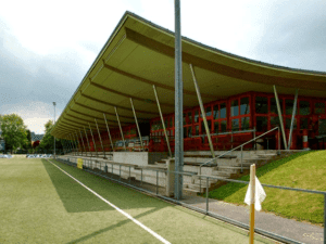 Koralmstadion, home stadium of Deutschlandsberger SC