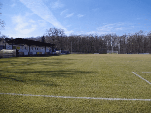 Stadion SK Úvaly, home stadium of Úvaly
