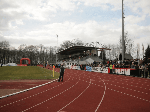 Stadion am Bad Großfeld, home stadium of RB Leipzig II