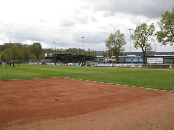 Stadtisches Stadion im Heinepark, home stadium of FC Einheit Rudolstadt