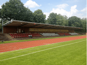 Stadion im Sportzentrum Hennef, home stadium of FC Hennef 05