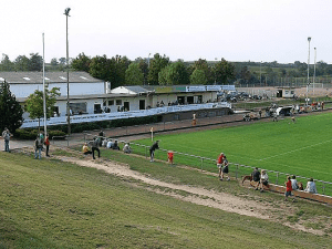 Uwe-Becker-Stadion, home stadium of Pfeddersheim