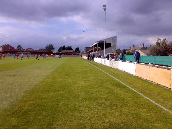 Welfare Ground, home stadium of Emley AFC
