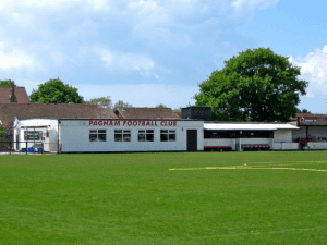 Nyetimber Lane, home stadium of Pagham