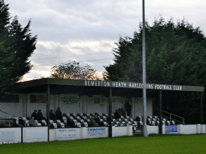 Westwood Recreation Ground, home stadium of Bemerton Heath Harleq.