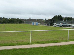 Longwell Green Community Centre, home stadium of Longwell Green Sports