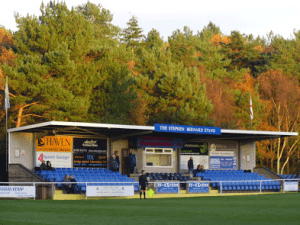 Hurn Bridge Sports Ground, home stadium of Christchurch