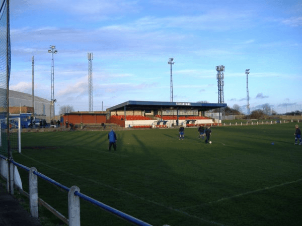 Hillheads Park, home stadium of Whitley Bay