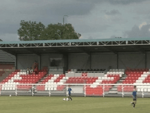 The Spiers & Hartwell Jubilee Stadium, home stadium of Evesham United