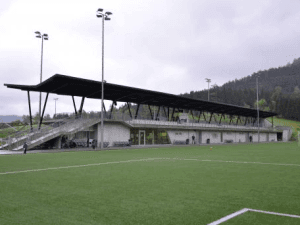 Straßwalchen Nevoga-Arena, home stadium of Straßwalchen