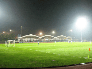 Sport- und Freizeitzentrum Sandersdorf, home stadium of SG Union Sandersdorf