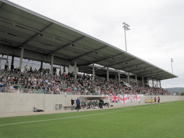 Häcker Wiehenstadion, home stadium of SV Rödinghausen