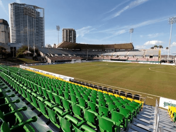 Al Lang Stadium, home stadium of Tampa Bay Rowdies