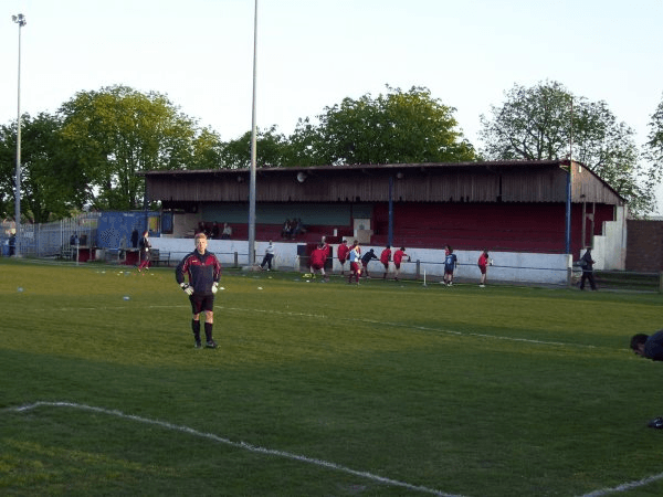 Mundford Road, home stadium of Thetford Town