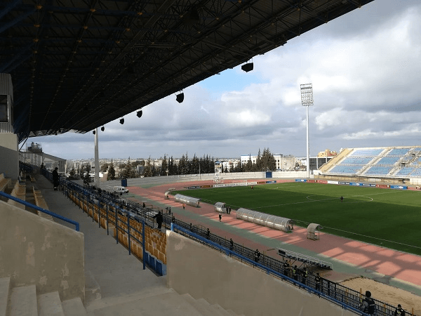 Al Hasan Stadium, home stadium of Al Hussein