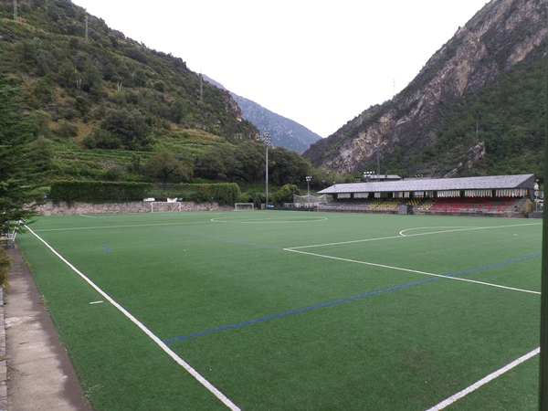 Camp de Futbol d'Aixovall, home stadium of Principat
