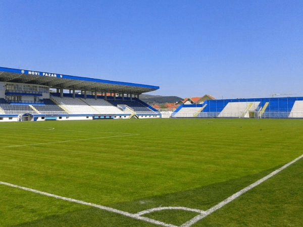 Gradski stadion, home stadium of FK Novi Pazar