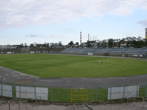 Stadion OSiR, home stadium of Stomil Olsztyn