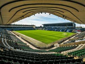 Home Park, home stadium of Plymouth Argyle