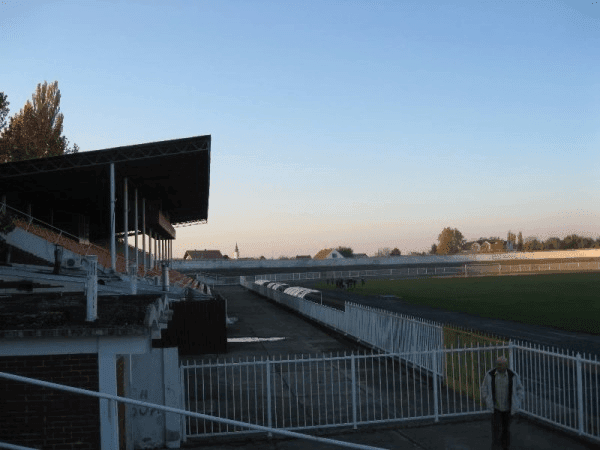 Stadion Karađorđev park, home stadium of Banat Zrenjanin
