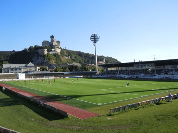 Mestský futbalový štadión Na Sihoti, home stadium of Trenčín