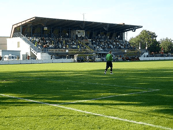 Futbalový štadión na Levickej ulici, home stadium of Spartak Vráble