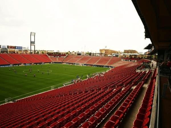 Toyota Stadium, home stadium of Dallas