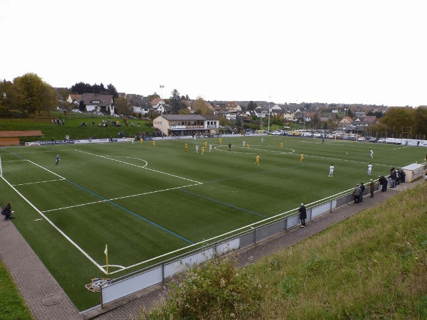 ProWin Stadion am Wallenborn, home stadium of FC Hertha Wiesbach