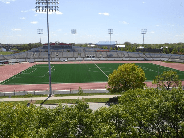 Lucas Oil Stadium, home stadium of Indy Eleven