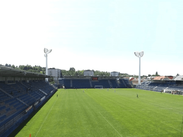 Městský fotbalový stadion Miroslava Valenty, home stadium of Slovacko