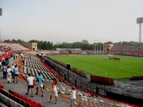 Stadion Metalurh, home stadium of Kryvbas