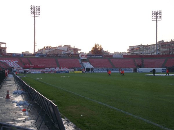 Dimotiko Stadio Serron, home stadium of Ethnikos Gazoros