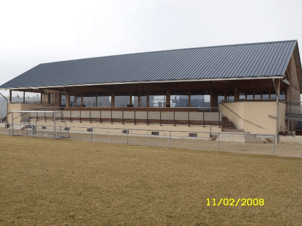 Stade op Biirk, home stadium of Syra Mensdorf
