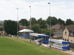 Latimer Park, home stadium of Kettering Town