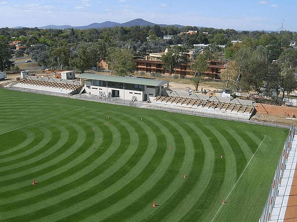 Deakin Stadium, home stadium of Canberra Croatia