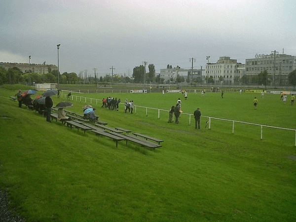 Rudolf-Tonn-Stadion, home stadium of Mauerwerk