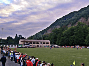 Stade de la Porallée, home stadium of Aywaille