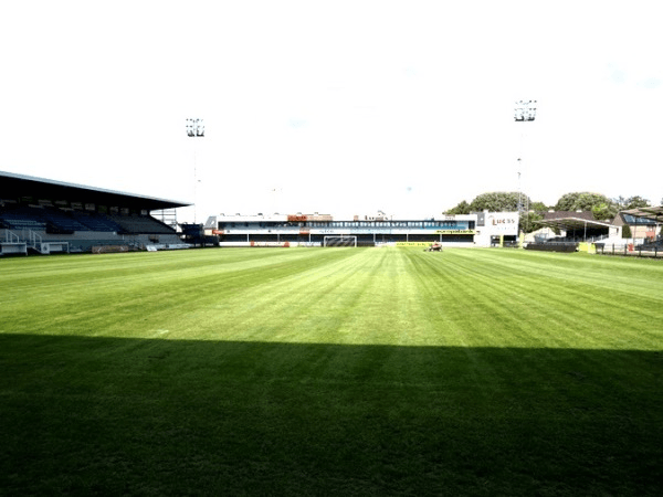 Het Pierre Cornelisstadion, home stadium of Eendracht Aalst