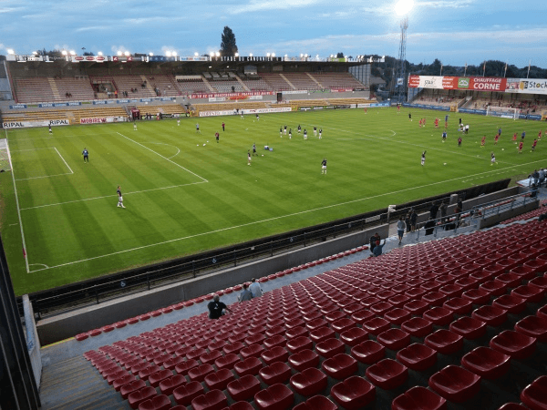 Stade Le Canonnier, home stadium of Excel Mouscron