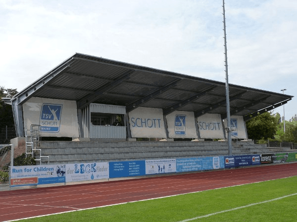 Otto-Schott-Sportzentrum, home stadium of Schott Mainz U19