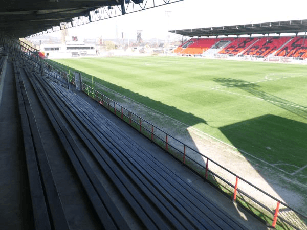 Stade du Pairay, home stadium of RFC Seraing