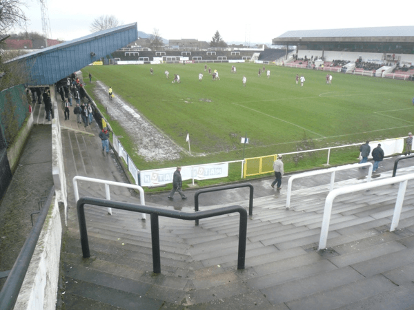 Stade de la Neuville, home stadium of Olympic Charleroi