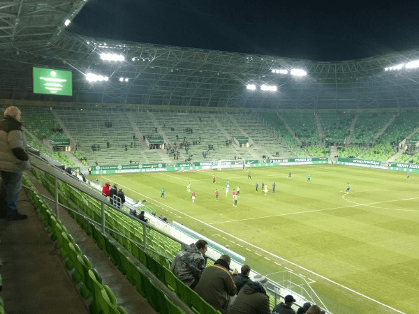 Groupama Aréna, home stadium of Ferencvárosi TC
