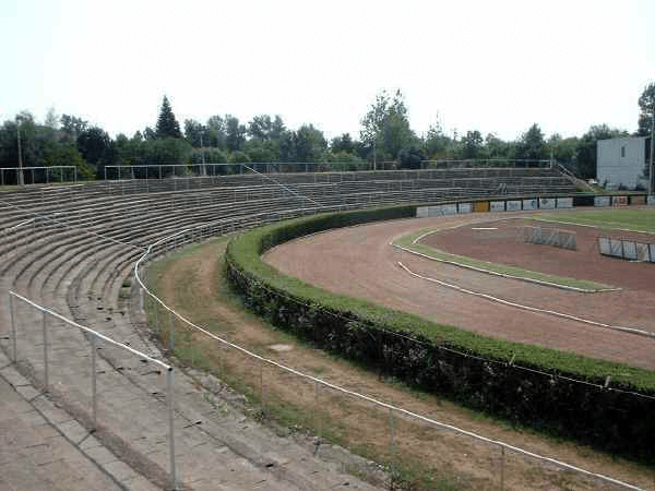 Tiszaligeti Stadion, home stadium of Szolnoki MÁV