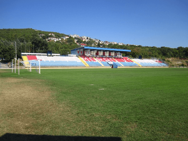 Stadion Žuknica, home stadium of Pomorac Kostrena
