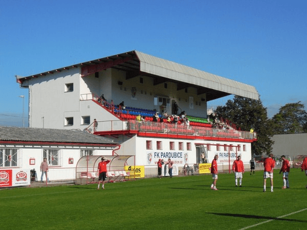 Stadion K Vinici, home stadium of Pardubice II